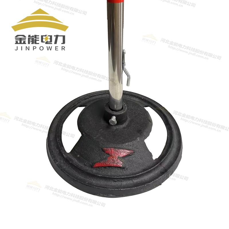 鐵墩式安全圍網支架